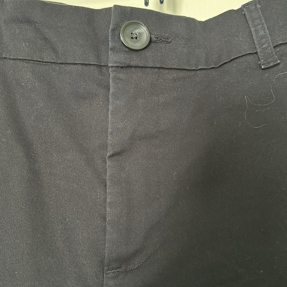 Croft & Barrow Effortless Stretch 18 Black Capris - Picture 2 of 10
